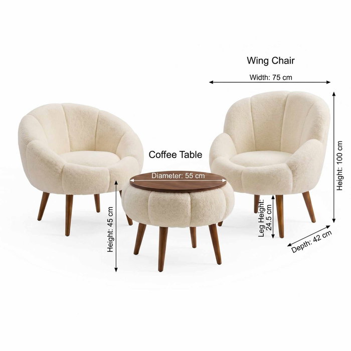 Atelier Del Sofa Lida Wellsoft - Cream